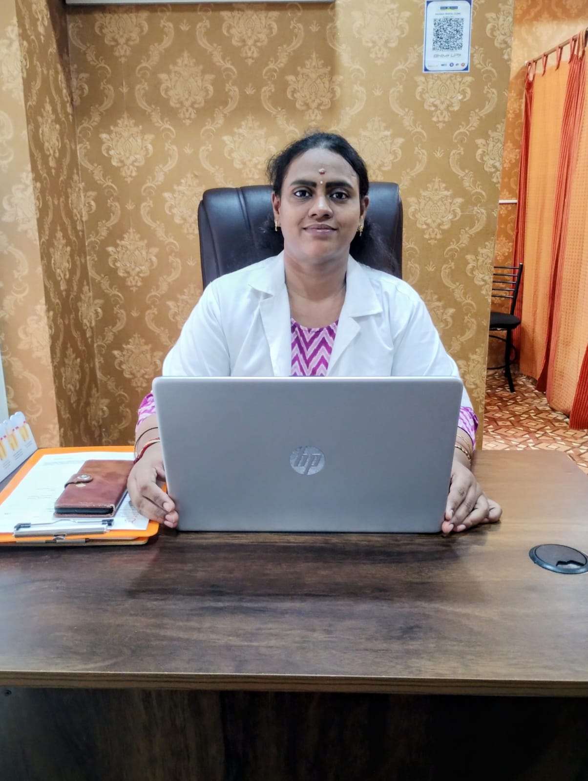 Dr. V. Dhivya, BDS — Proprietor of Sahana Dental Clinic, Mylapore Chennai